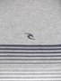 Camiseta Masculina Rip Curl Stripes Manga Curta Estampada - Cinza/Mescla