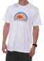 Camiseta Masculina Rip Curl Surf Revival Sunset Tee Manga Curta Estampada - Branco