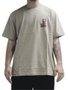 Camiseta Masculina Rip Curl The Search Lofi Manga Curta Estampada - Areia