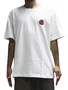 Camiseta Masculina Rip Curl Wettie E7 Manga Curta Estampada - Branco