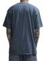 Camiseta Masculina Rusty Big Stick Manga Curta Estampada - Azul