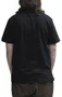 Camiseta Masculina Rusty Boarding Manga Curta Estampada - Preto