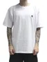 Camiseta Masculina Rusty Essencial Manga Curta Estampada - Branco