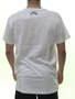Camiseta Masculina Rusty Peaceful Manga Curta Estampada - Branco