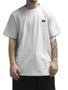 Camiseta Masculina RVCA Americana Label Blend Manga Curta Estampada - Off White