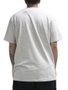 Camiseta Masculina RVCA Americana Label Blend Manga Curta Estampada - Off White