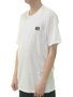 Camiseta Masculina RVCA Anp Label Manga Curta Estampada - Branco