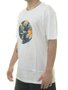 Camiseta Masculina RVCA Anp Motors II Manga Curta Estampada - Branco