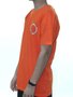 Camiseta Masculina RVCA Baker/Rvca Manga Curta Estampada - Laranja