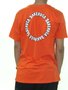 Camiseta Masculina RVCA Baker/Rvca Manga Curta Estampada - Laranja