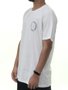 Camiseta Masculina RVCA Baker/Rvca Manga Curta Estampada - Off White