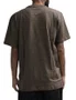 Camiseta Masculina Rvca Big Manga Curta Estampada - Marrom