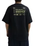 Camiseta Masculina Rvca Code Manga Curta Estampada - Preto