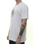 Camiseta Masculina RVCA Condensend Manga Curta Estampada - Branco