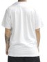 Camiseta Masculina RVCA Flytrap Manga Curta Estampada - Branco