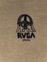Camiseta Masculina RVCA Helping Hands Manga Curta Estampada - Marrom