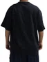 Camiseta Masculina Rvca Liner Manga Curta Estampada - Preto