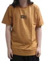Camiseta Masculina Rvca Mini Balance Box Manga Curta Estampada - Mostarda