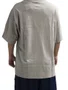 Camiseta Masculina Rvca Oversize Manga Curta Estampada - Bege