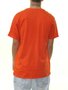 Camiseta Masculina RVCA Rasom Manga Curta Estampada - Laranja