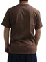 Camiseta Masculina Rvca Regular Manga Curta Estampada - Marrom