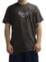 Camiseta Masculina Rvca Retract Manga Curta Estampada - Marrom Escuro