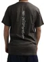 Camiseta Masculina Rvca Retract Manga Curta Estampada - Marrom Escuro