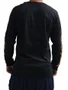 Camiseta Masculina Rvca Retract Manga Longa Estampada - Preto