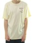 Camiseta Masculina RVCA State Of Aloha Manga Curta Estampada - Amarelo