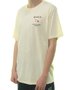 Camiseta Masculina RVCA State Of Aloha Manga Curta Estampada - Amarelo