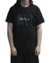 Camiseta Masculina Rvca Topo Manga Curta Estampada - Preto