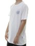 Camiseta Masculina SANTA Cruz Amoeba Opus Out Dot Manga Curta Estampada - Branco