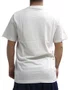 Camiseta Masculina Santa Cruz Burnt Bone Hand Manga Curta Estampada - Off White