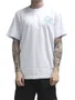 Camiseta Masculina Santa Cruz Burnt Opus Manga Curta Estampada - Branco