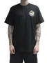 Camiseta Masculina Santa Cruz Burnt Opus Manga Curta Estampada - Preto