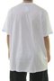 Camiseta Masculina Santa Cruz Classic Dot Chest Manga Curta Estampada - Branco