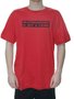 Camiseta Masculina Santa Cruz Crime Manga Curta Estampada - Vermelho