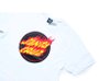 Camiseta Masculina Santa Cruz Flaming Dot Big - Branco