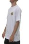 Camiseta Masculina Santa Cruz Flex Dot Manga Curta Estampada - Branco