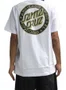 Camiseta Masculina Santa Cruz Loco Dot Manga Curta Estampada - Branco