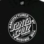 Camiseta Masculina Santa Cruz Meg Dot Mon - Preto