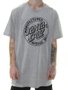 Camiseta Masculina Santa Cruz MFG Dot Manga Curta Estampada - Cinza/Mescla