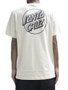 Camiseta Masculina Santa Cruz Opus Dot SS Manga Curta Estampada - Bege