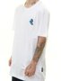 Camiseta Masculina Santa Cruz Screaming Hand Manga Curta - Branco