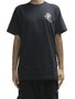 Camiseta Masculina Santa Cruz Simplified Manga Curta Estampada - Preto