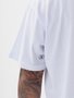 Camiseta Masculina Santo Swell Fit Mountain Manga Curta Estampada - Branco