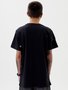 Camiseta Masculina Santo Swell Fit Mountain Manga Curta Estampada - Preto