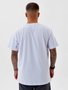 Camiseta Masculina Santo Swell Fit Nature Manga Curta Estampada - Branco