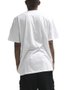 Camiseta Masculina Session Aqui Vive Um Skateboard Manga Curta Estampada - Branco
