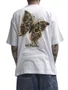 Camiseta Masculina Session Butterfly Manga Curta Estampada - Branco